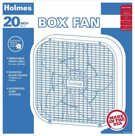 holmes b010ufmgfq weather shield 20 inch metal box fan|Jarden Hbf2010a.